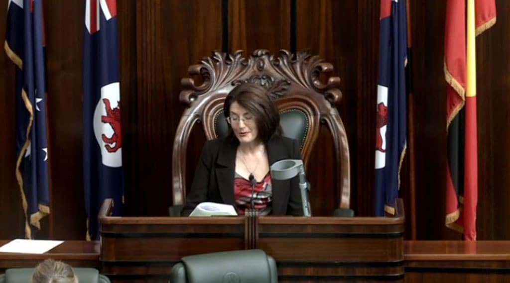 Jacquie Petrusma Elected New Speaker 7