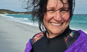 Tassie Coordinator Swims Icy Waves for Youth Mental Health 14