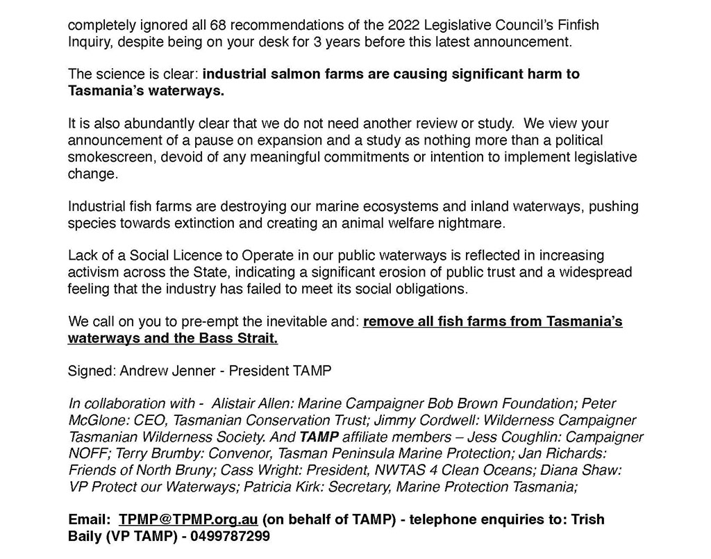Groups Reject Salmon Review, Demand Removal of Fish Farms 12