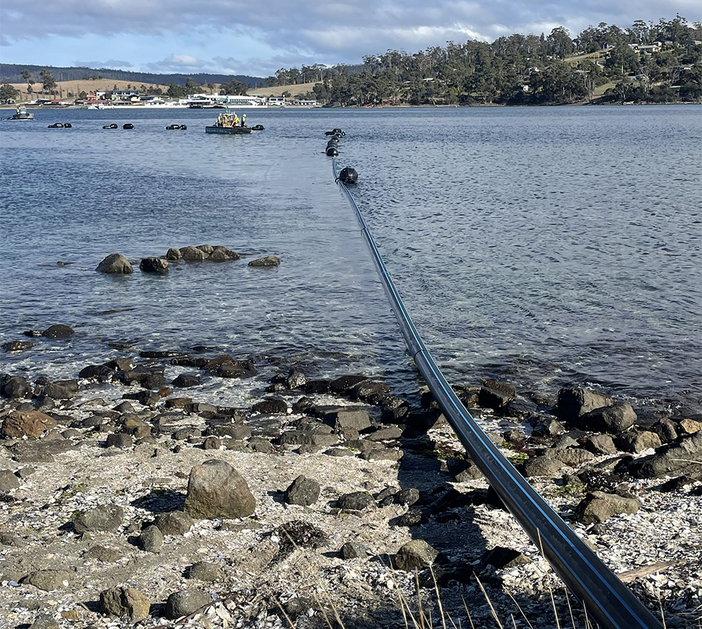 TasWater Unveils New Pipeline for Orford, Triabunna 3