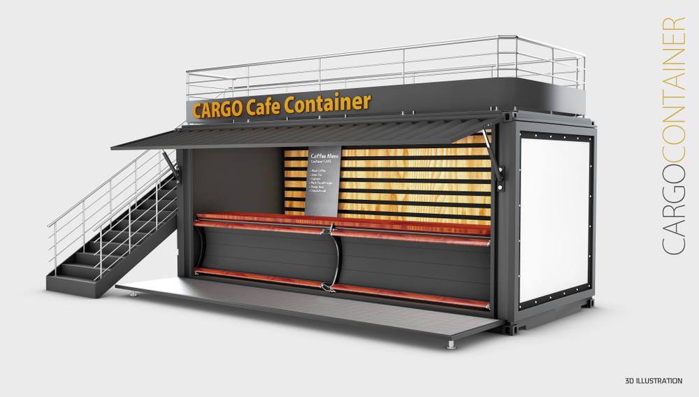 From Transport to Cafes, The Many Lives of a Shipping Container 1 From Transport to Cafes, The Many Lives of a Shipping Container 1