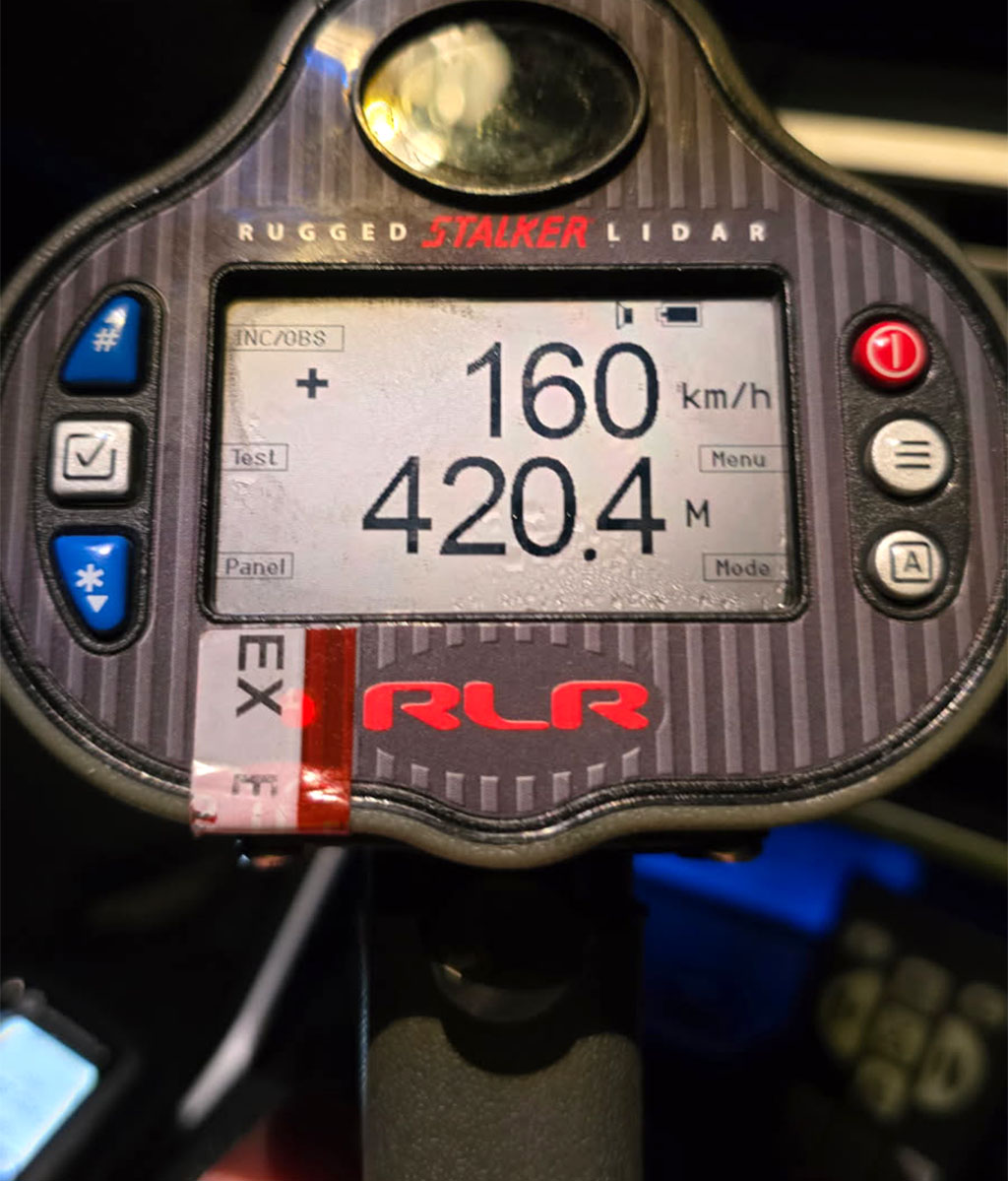 160km/h P-Plater Vehicle Seized, Faces Fine & Drug Charge 3