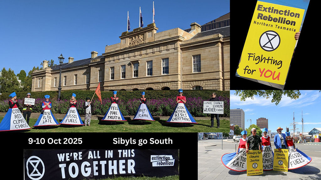 Extinction Rebellion Targets Hobart CBD 3