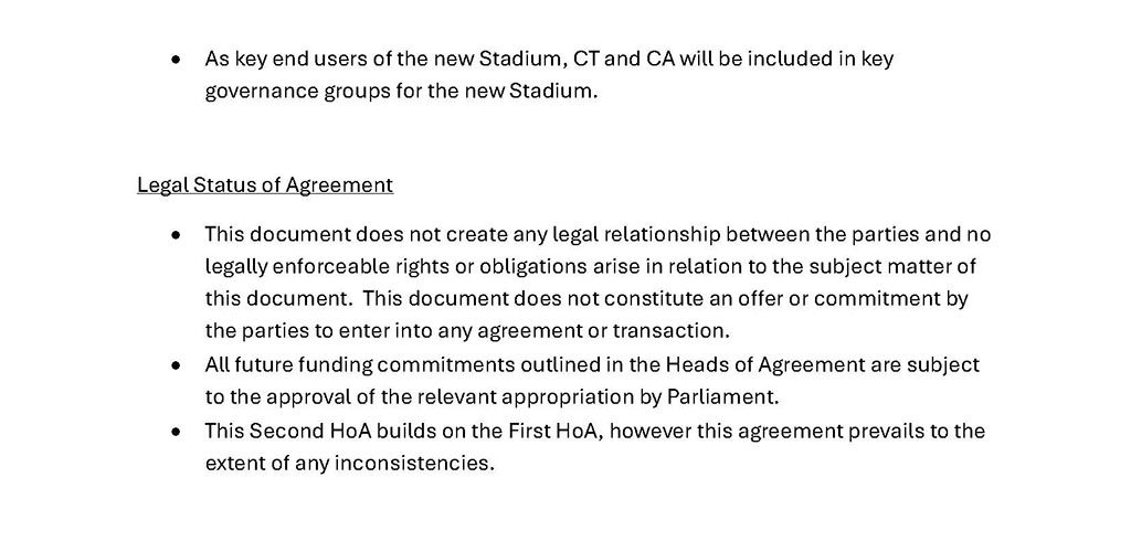 Cricket Stadium Deal Offers No Commitment Before Vote 12 Cricket Stadium Deal Offers No Commitment Before Vote 12