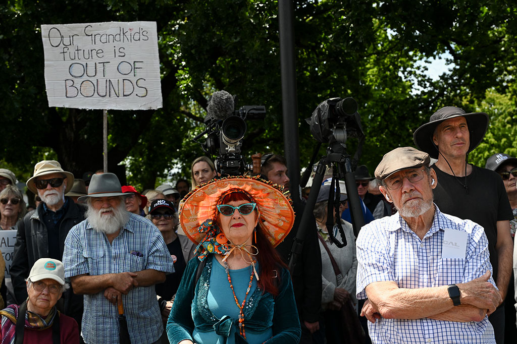 No Stadium Rally Photo Essay By Philip Bohle - Tasmanian Times