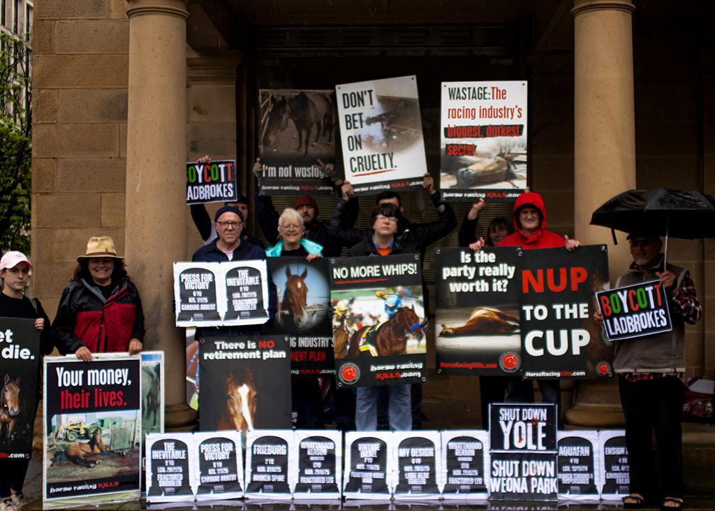 Nup to the Cup Protest 3