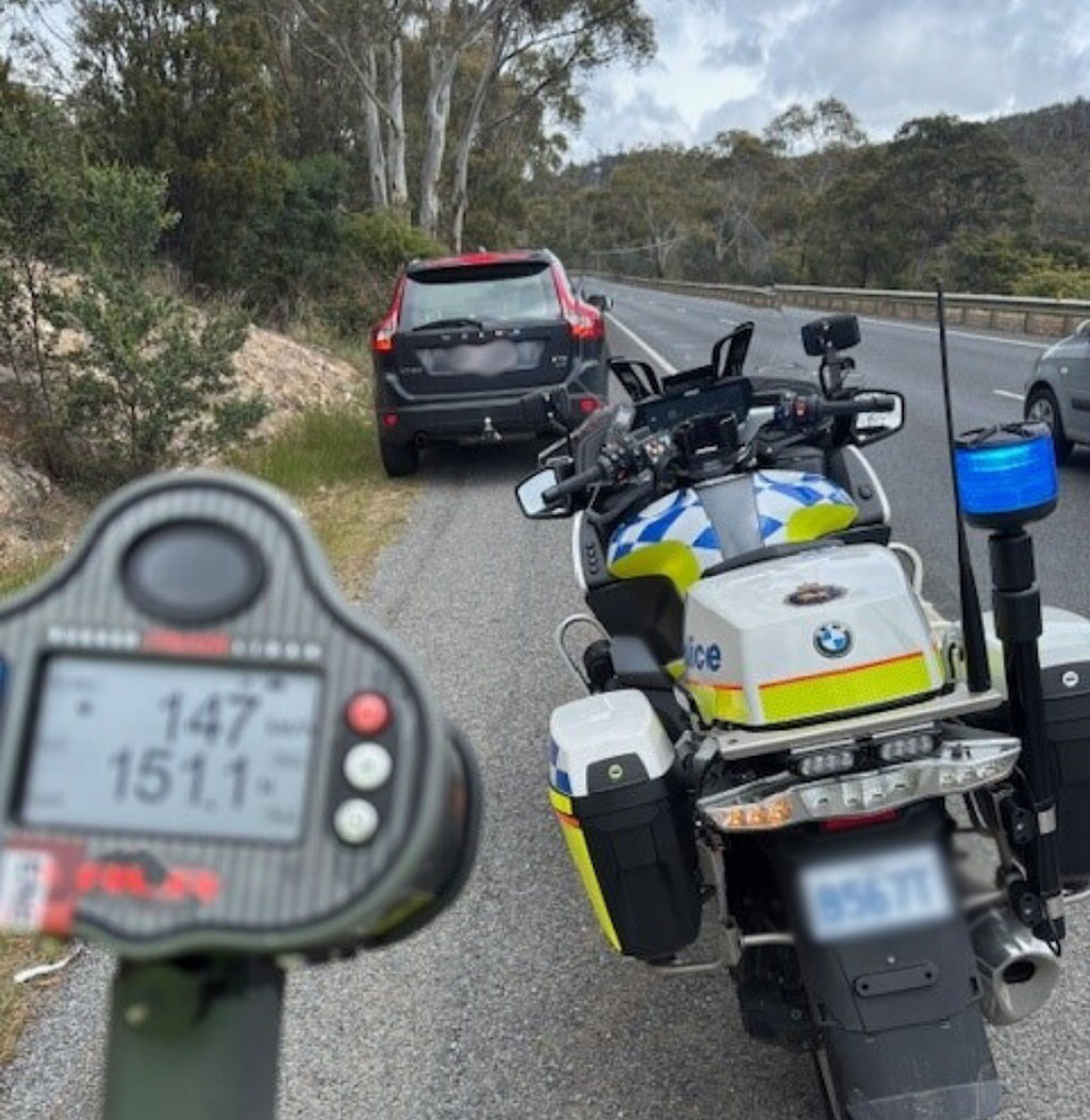 P-Plater Fined $1305, Disqualified for 147km/h Speed 3