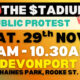 Devonport Protest Urges 'No' Vote on Mac Point Stadium 11