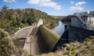Trevallyn Dam Giving a Glimpse Inside Power History 1