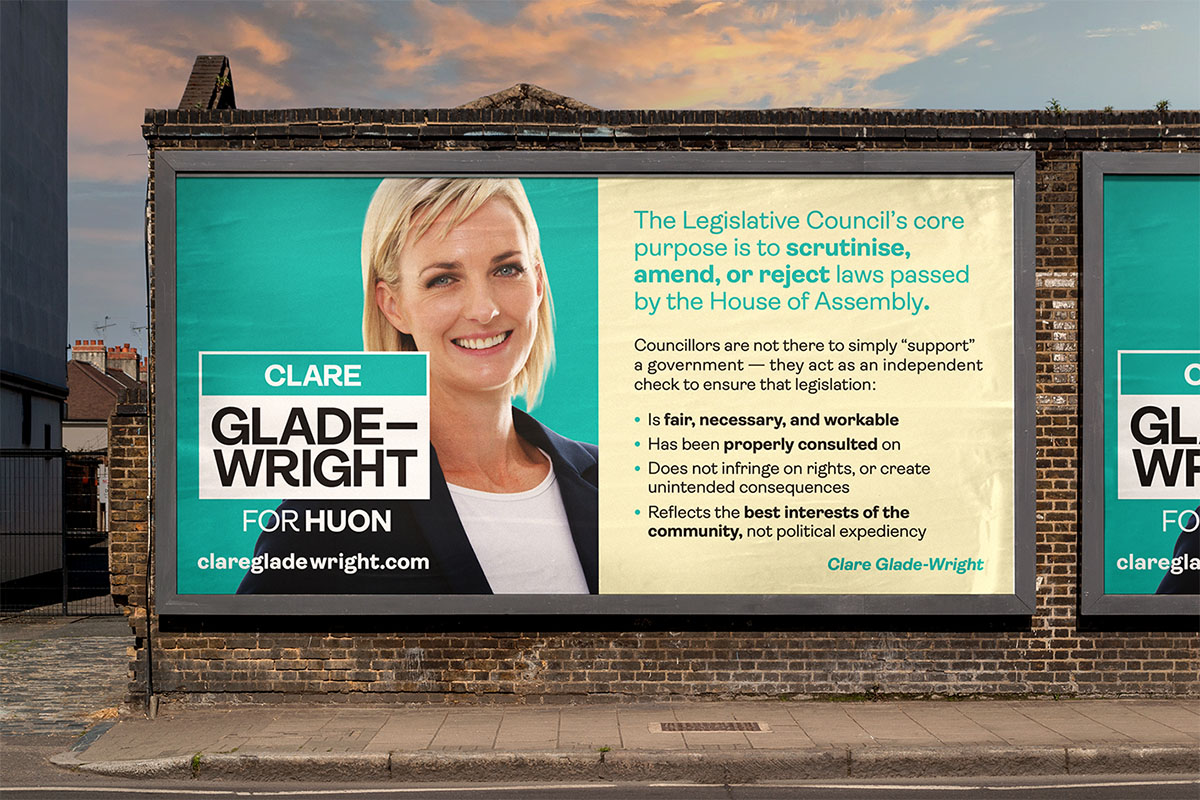 Glade-Wright Runs For Huon On Scrutiny, Stadium & Salmon 3