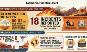Firefighters Gain Ground As Dangerous Winds Subside 3
