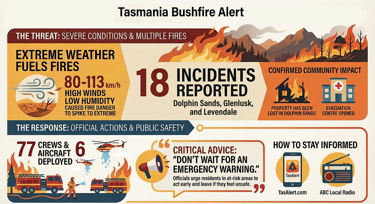 Firefighters Gain Ground As Dangerous Winds Subside 3