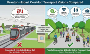 Choosing Active Transport Over Costly Hobart Light Rail 4