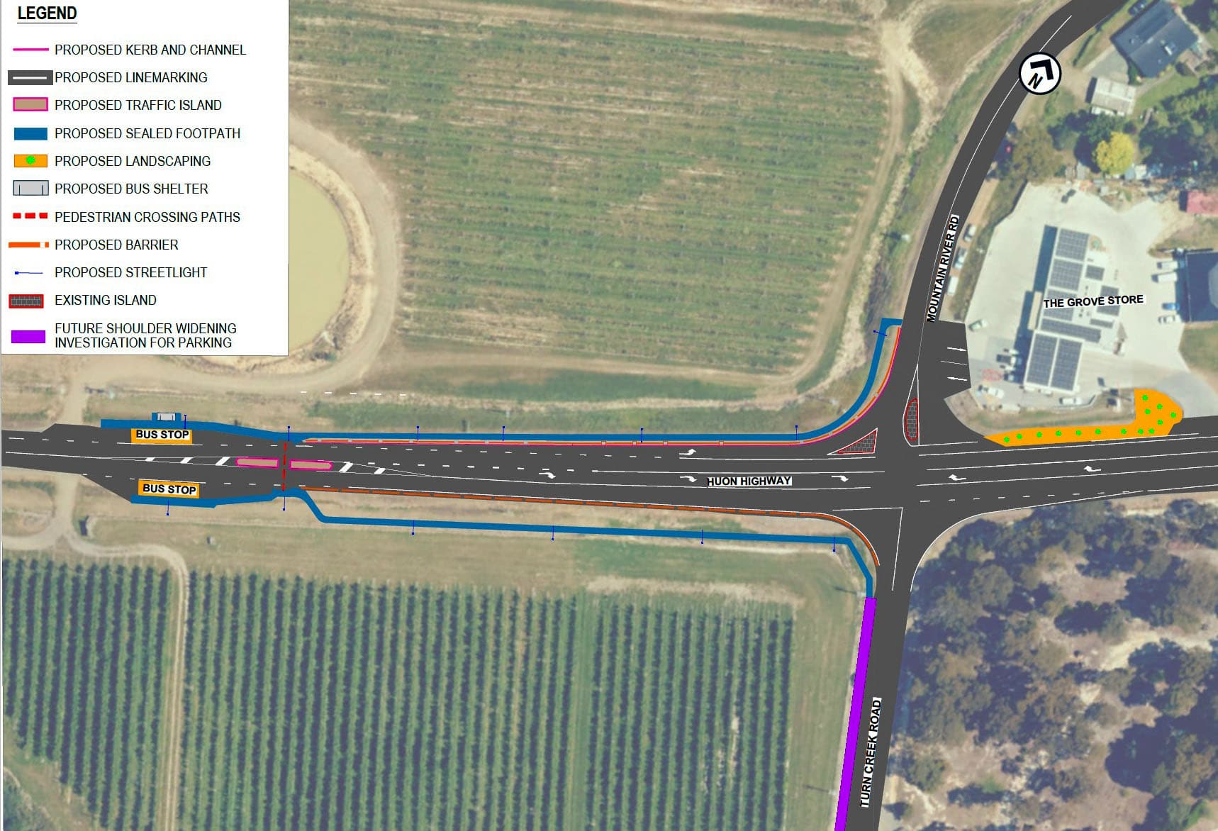 Grove Intersection Plan - Not What We Wanted 1