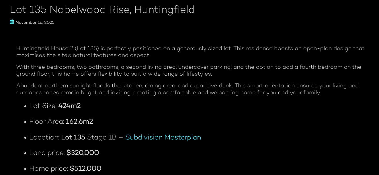 Huntingfield - Where 'Affordable' Means $832,000 2 Huntingfield - Where 'Affordable' Means $832,000 2