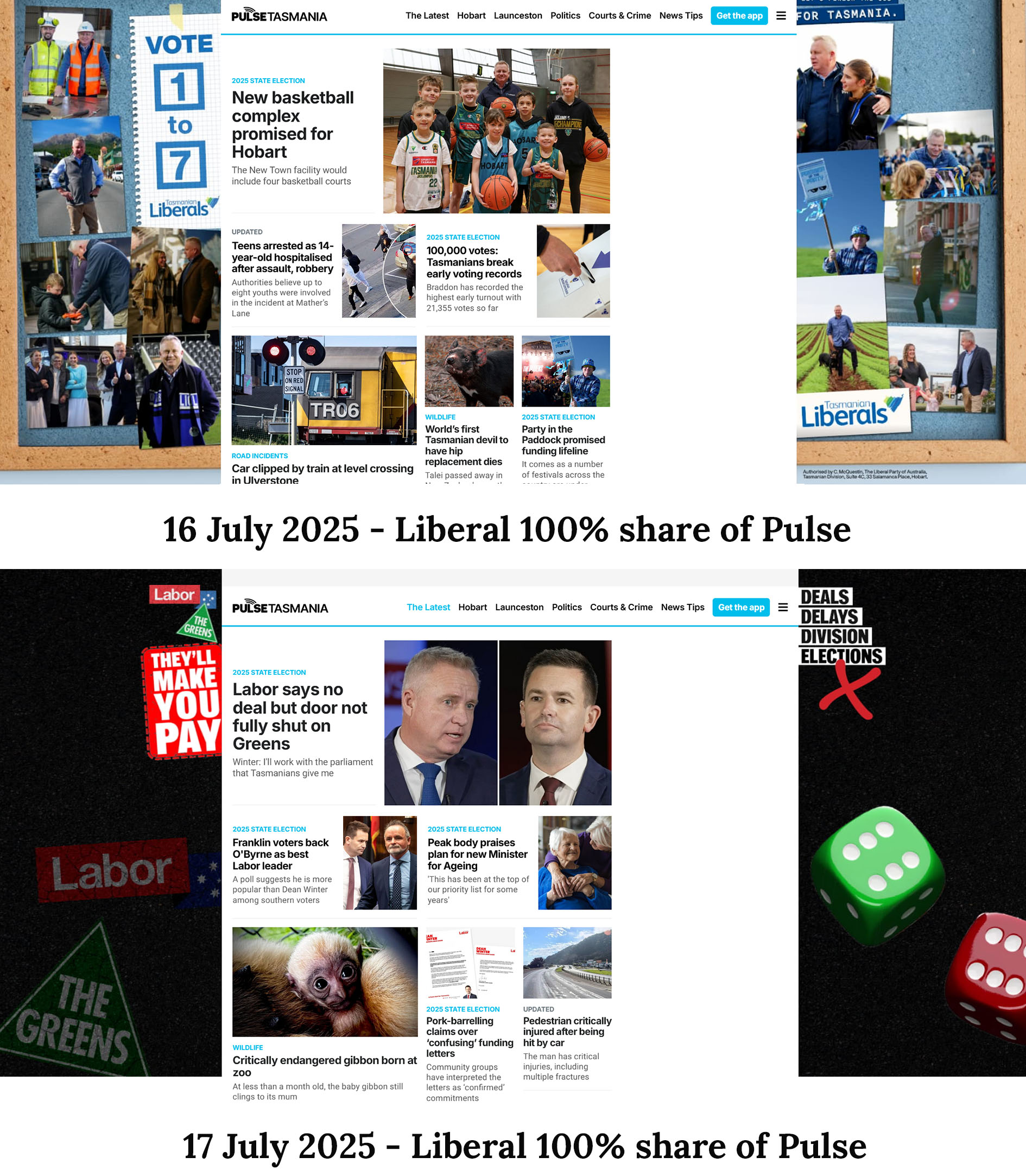 Rockliff Liberals Accused of Digital Media Election Hijack 1